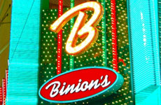Binion's Gambling hall and Hotel Las Vegas